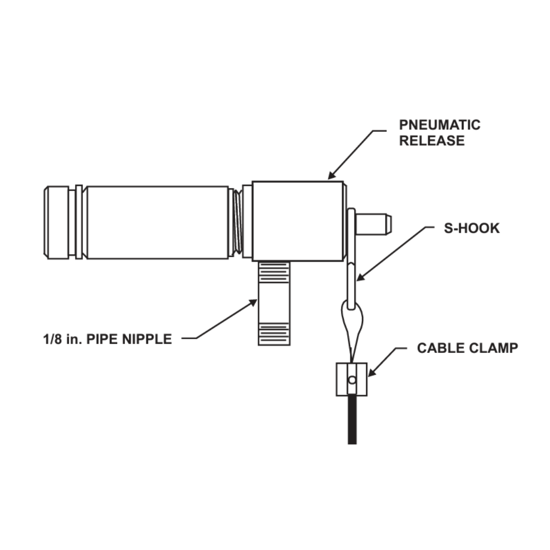 Pneumatic Release Part # 60-9189412-000