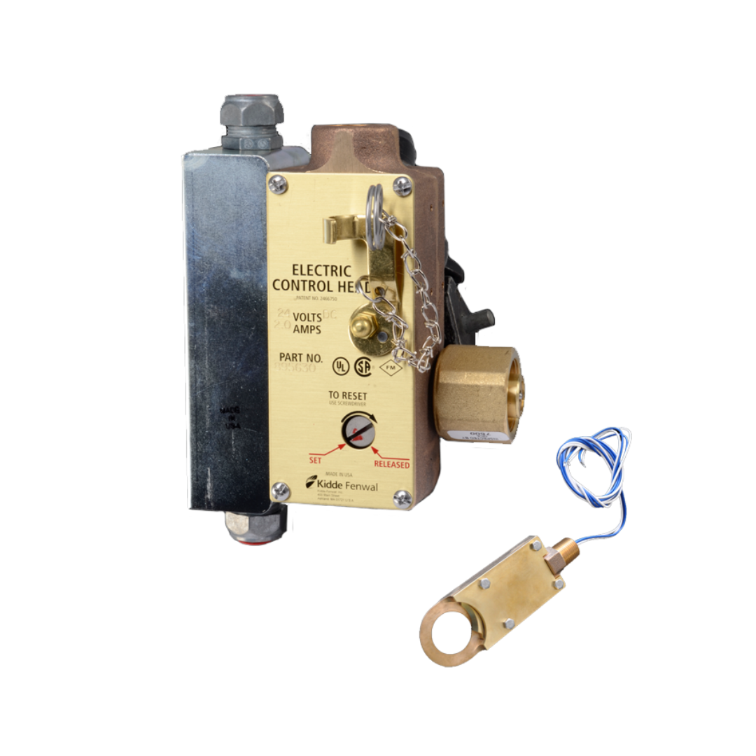 Electric and Cable Operated Control Head, 24 VDC Kit, with Control Head Monitor Part # 85-895630-200