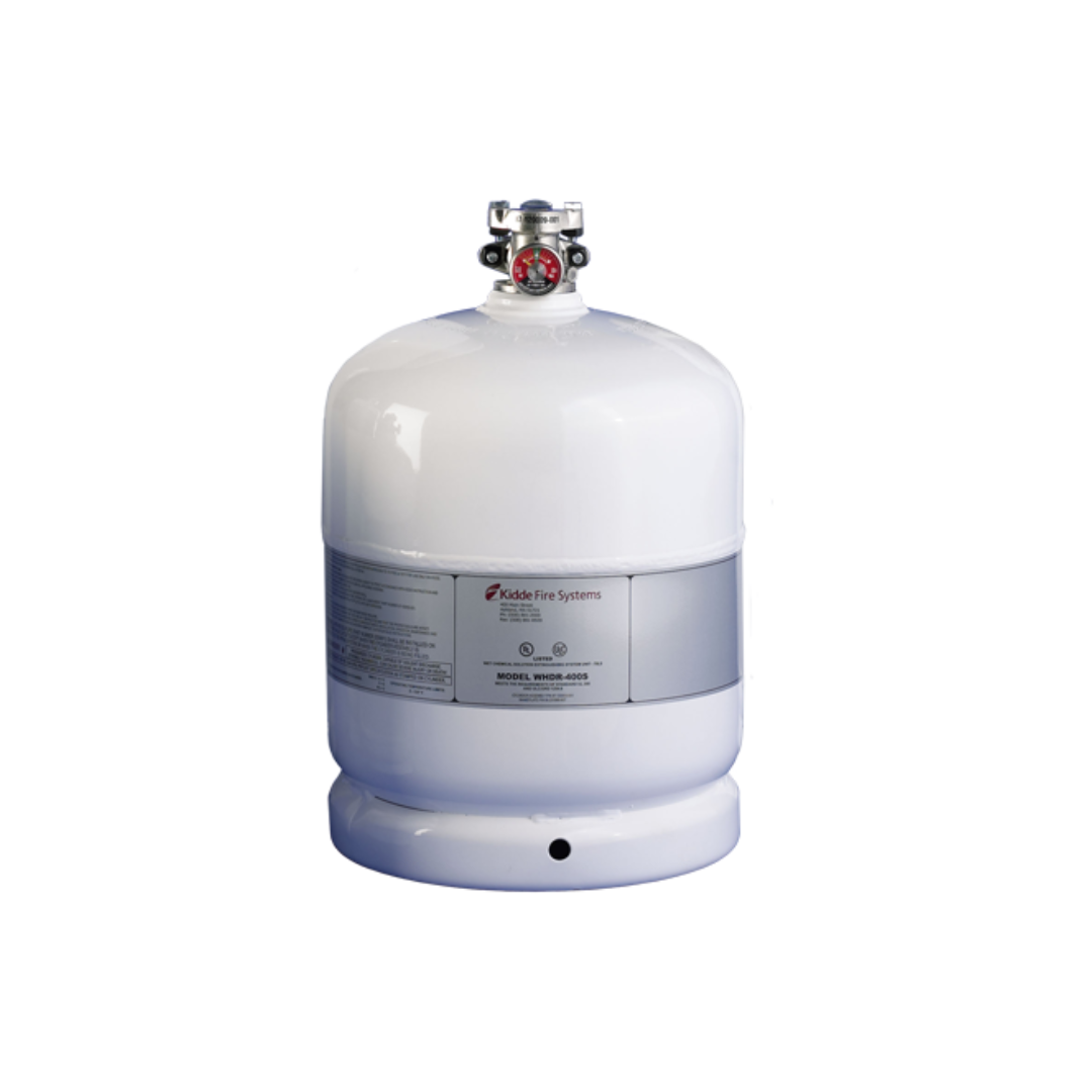 WHDR-400S Cylinder/Valve Assembly, 12 Flow, 4 Gallon Short Part # 87-120003-001