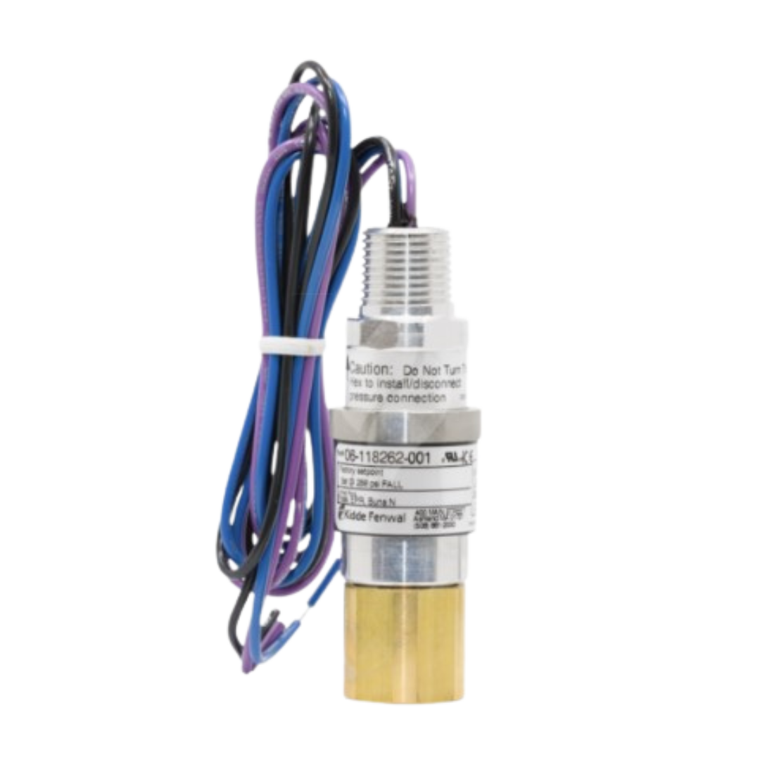 Cylinder Supervisory Pressure Switch for all size valves for ECS-500 Systems Part # 45-118500-001